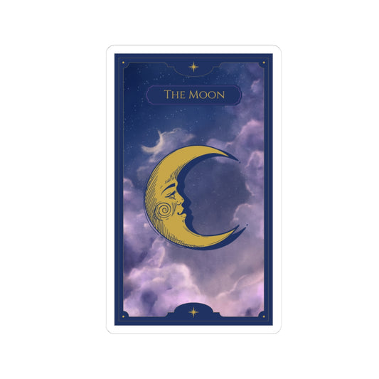 Moon Phase Kiss-Cut Stickers | Celestial Art for Laptop, Journal, and Decor | Astrology, Gift for Her, Tarot Lovers